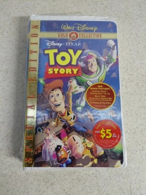 Toy Story (VHS, 2000, Special Edition Clam Shell Gold Collection) Sealed New - Image 1 of 4