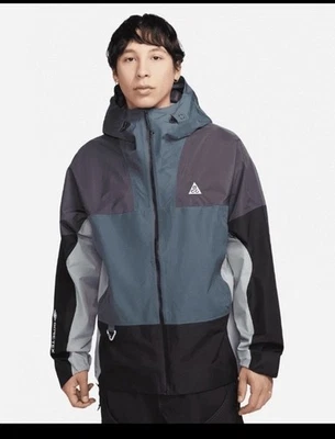 Jaqueta Nike ACG Storm-FIT ADV GORE-TEX masculina tamanho médio DB3559-309 nova com etiquetas - Imagem 1 de 4