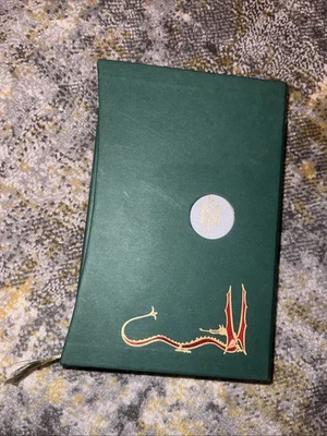 JRR Tolkien The Hobbit Deluxe Edition Slipcase 2004 Harper Collins Fold Out Map - Image 1 of 4