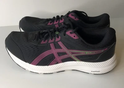 Asics Gel Contend 8 Ortholite Womens Sz- 10 Running Shoes Sneakers EUC Black - Image 1 of 4
