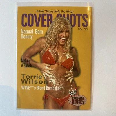 Fleer WWE Absolute Divas 2002 #7 CS Torrie Wilson cover shots Foto 1 de 2