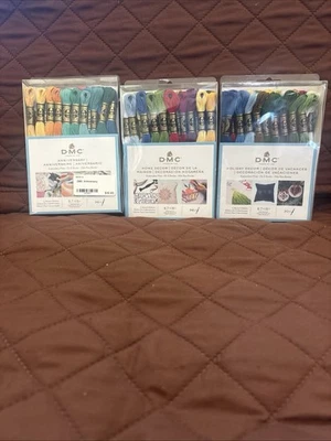 DMC Holiday Decor Set, Home Decor, Anniversary DMC Floss All NEW In Original Box - Image 1 of 2