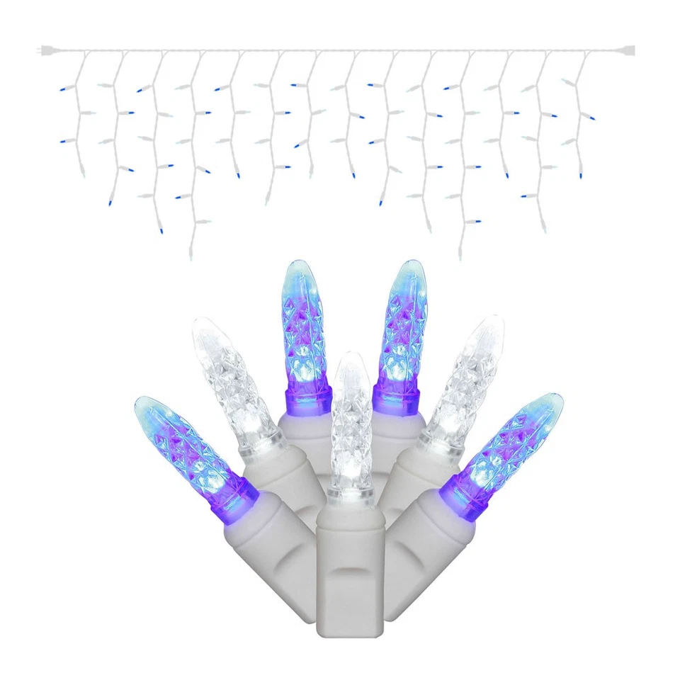 Vickerman 70Lt LED Azul-PWht/WW M5 IcleEC Set 9' - X6W3112 Foto 1 de 1