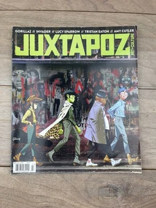 Juxtapoz Magazine July 2017 Issue 198 Gorillaz Invader Lucy Sparrow - Picture 1 of 6