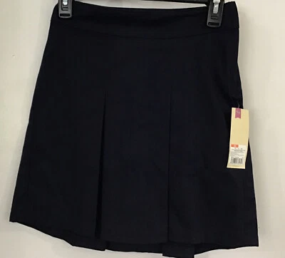 Niña Cherokee Azul Marino Plisado Falda/Uniforme Skort Talla 10 NUEVO Foto 1 de 4