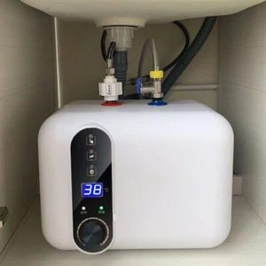 New 10L Instant Electric Hot Water Heater/Boiler 110V Compact Mini-Tank Storage - Picture 1 of 24