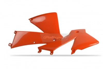 POLISPORT 2001-2004 KTM 250 SX PR/CUBIERTAS DE RADIADOR (NARANJA) 8424000002 Foto 1 de 2