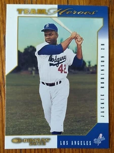 JACKIE ROBINSON, 2003 DONRUSS TEAM HEROES #270, DODGERS - Picture 1 of 2