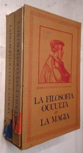 HENRICVS CORNELIVS AGRIPPA-LA FILOSOFIA OCCULTA O LA MAGIA-2 VOLL.-COFANETTO - Foto 1 di 2