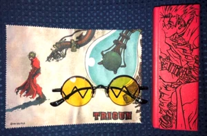 occhiali da sole a specchio TRIGUN Vash the Stampede Shitsuji Megane dal Giappone - Foto 1 di 6