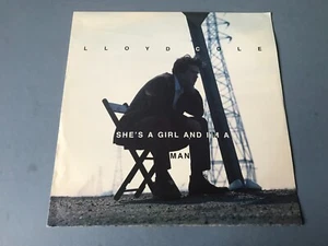Lloyd Cole - She's a Girl and I'm a Man, Vinyl 12" Single, 45rpm, 1991, - Bild 1 von 8