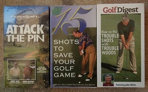 3 VHS TAPES ON IMPROVING YOUR GOLF GAME NEW - Picture 1 of 2