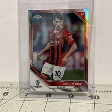 2021-22 Topps Chrome UEFA UCL - Brahim Diaz Rose Gold 104 /125 AC Milan