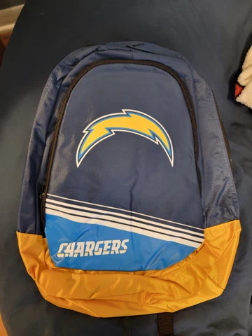 NFL Forever Collectible Los Angeles Chargers 2015 Stripe Core Backpack Cover