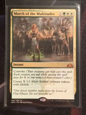 1x March of the Multitudes NM, English MTG Guilds of Ravnica