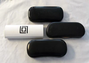 Lot of (4) Hard Shell Clamshell Eye Glasses Cases De La Renta Claiborne Others - Picture 1 of 7