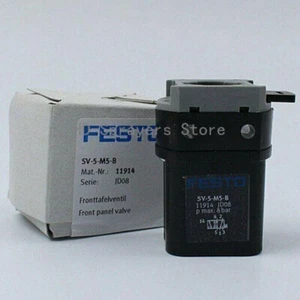 1 Stück Brandneu Festo SV-5-M5-B 11914 Frontplattenmontage Ventil SV5M5B - Bild 1 von 1