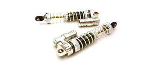Silver Alloy 1/10th Rock Crawler Truck Piggyback Shocks (2pcs, 100mm) C23180S - Picture 1 of 1