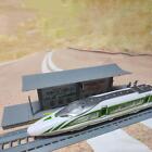 1:64 Maßstab Bahnhof Modelllandschaft Zubehör für Micro Landschaft Modellbahn