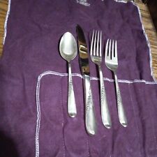 Silver Wheat - Reed & Barton 4 Piece Sterling Lunch Place Setting 