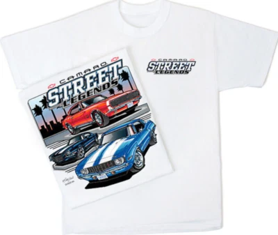 Camiseta Chevrolet Camaro 1967/69/70 para hombre Z28 SS RS con licencia Foto 1 de 2