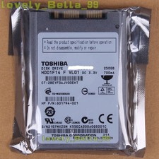 TOSHIBA 250 GB Micro SATA 1.8" 5400 RPM HDD Hard Disk Drive Laptop Festplatte