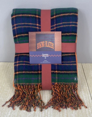 EDICIÓN LIMITADA - Blazers de remo manta a cuadros NUEVO EN PAQUETE 50 x 60 pulgadas Foto 1 de 4