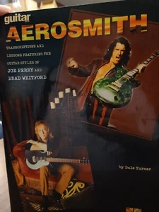 Guitar Aerosmith transcriptions Lessons Joe Perry Brad Whitford Turner LN 230531 - Picture 1 of 6