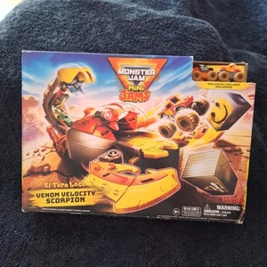 NEW Monster Jam Mini Jam El Toro Loco Venom Velocity Scorpion 2 Monster Trucks - Picture 1 of 17