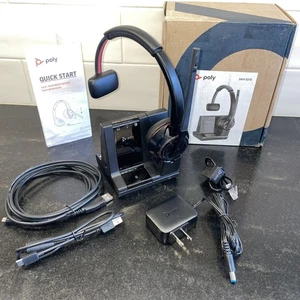 Plantronics Savi 8210 (W8210) Office Wireless Headset w/ Charging Dock 207309-01 - Picture 1 of 14