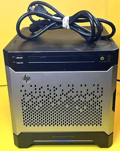 HP PROLIANT MICROSERVER GEN8 SERVER XEON E3-1220L 16GB ULTRA MICRO TOWER 2TB HDD - Foto 1 di 10
