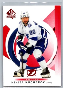 2024-25 SP Authentic #14 Nikita Kucherov Limited Red Tampa Bay Lightning - Picture 1 of 2