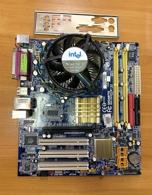 Scheda madre Gigabyte GA-945PLM-S2 LGA775 Pentium D 3,4 GHz + I/0 Shield +... - Immagine 1 di 4