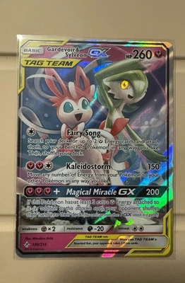 Gardevoir & Sylveon GX 130/214 Sm-Unbroken Bonds Holo (NM) - Image 1 of 4