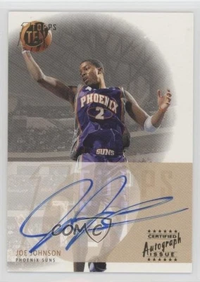 2002-03 Topps Ten Auto Joe Johnson #TA-JJ Auto - Image 1 of 2