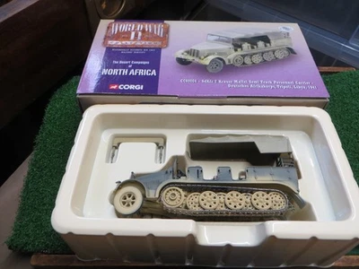 CORGI CLASSICS SdKfz 7 KRAUSS MAFFEI SEMI TRACK NORTH AFRICA LIBYA  CC60004 1/50 - Image 1 of 4