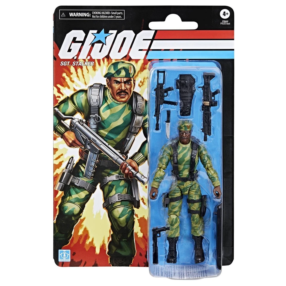 Gi Joe Classified Series Retro Sgt. Stalker 6" Figure - Image 1 of 1