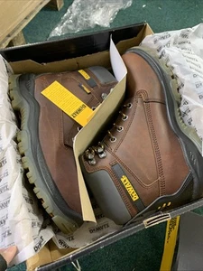 Botas con cordones DeWalt para hombre de cuero de titanio S3 WR de seguridad con puntera de acero talla UK7 - Imagen 1 de 7