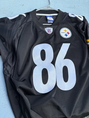 Camiseta deportiva Reebok Pittsburgh Steelers Hines Ward #86 NFL talla mediana para hombre M  Foto 1 de 4