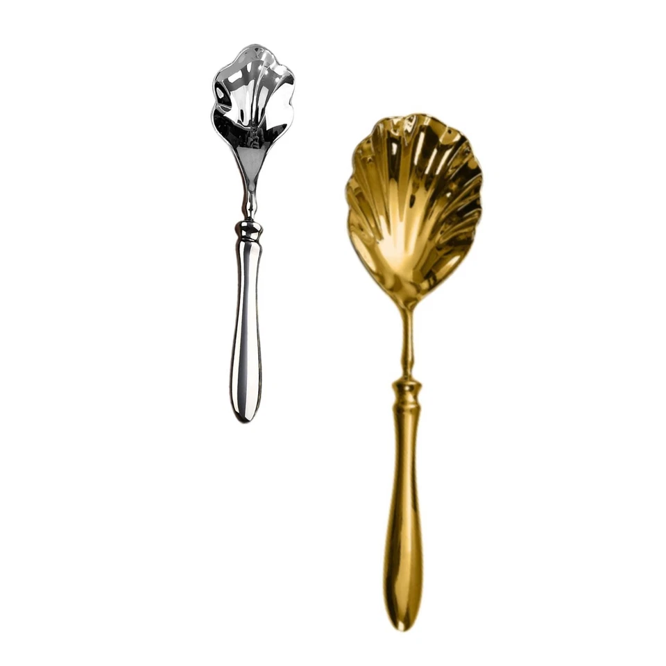 Cucchiaio da portata a forma di conchiglia per buffet domestici e - Immagine 1 di 1