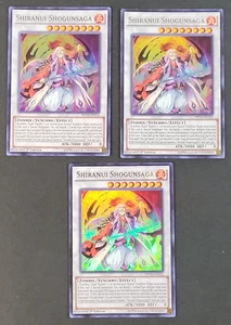 Yugioh TCG - 3x Shiranui Shogunsaga - MP16-EN212 - 1st Ed - NM - Ultra Rare 2016 - Bild 1 von 6