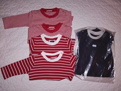#1 NEW EX-NEXT Boys First Size Newborn Long Sleeve Tops Bundle 100% Cotton SALE - Image 1 of 4