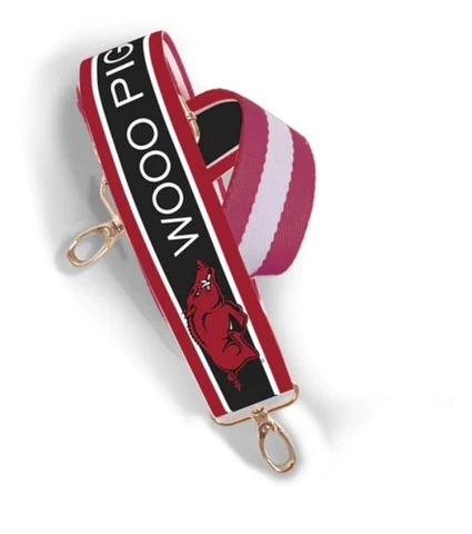 Desden Arkansas Razorbacks Patterned 1.5" Purse Strap Cover