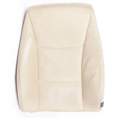 BMW X3 X4 2011-2018 - Cojín asiento respaldo superior delantero izquierdo cuero beige Foto 1 de 4