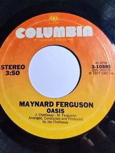 MAYNARD FERGUSON - MAIN TITLE (FROM...STAR WARS) / OASIS - COLUMBIA 1977 VG F349 - Picture 1 of 2