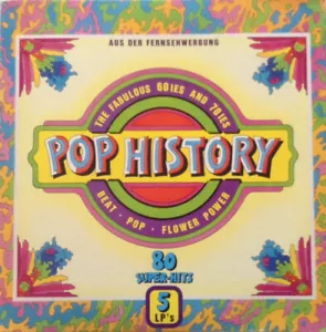 Pop History (5LP Box) (The Fabulous 60ies And 70ies Beat · Pop · Flower Power) - Bild 1 von 5