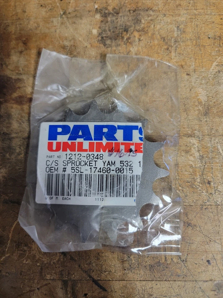 Оригинальные детали звездочки Unlimited No 5sl-17460-0015 Yamaha 532 Fzr 1000 Yzf750r Yzf R6 - Изображение 1 из 2