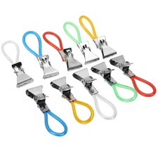 10pcs Tea Towel Clips Kitchen Bath Towel Hanger Holder Mini Clips Chef-Aid Clips