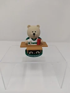 Starbucks Bearista Café Té Estatuilla Silicona Caja de la Suerte Barista Gato Negro - Imagen 1 de 7