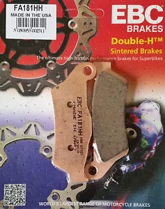 EBC/FA181HH Brake Pads Rear for KTM 1050/1190 Adventure, Moto Guzzi 1200 Stelvio - Picture 1 of 2
